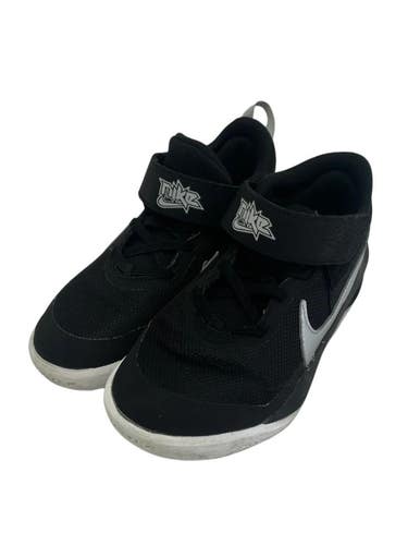Used Nike TEAM HUSTLE D10 Basketball Shoes Y Black Youth 13.0 11692-S000154291