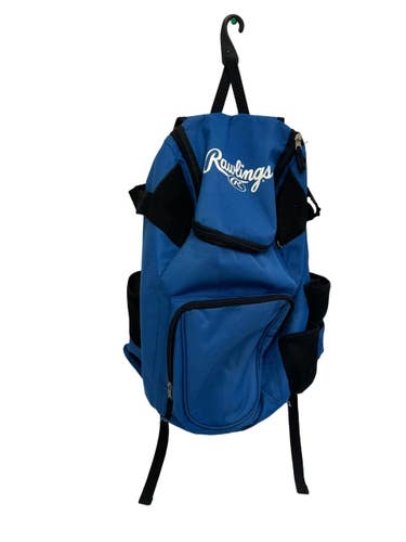 Used Rawlings BACKPACK BB/SB Player Backpack Royal Blue 11692-S000154317