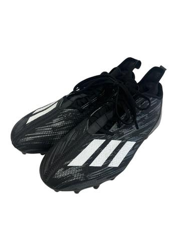 Used Adidas ADIZERO SCORCH Adult FB Cleats Black Senior 12 11692-S000154326