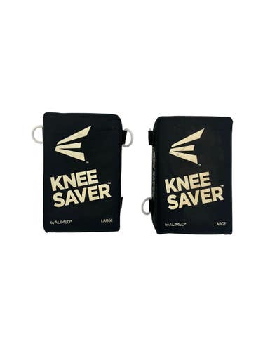 Used Easton KNEE SAVERS BB/SB Catchers Knee Savers Black LG 11692-S000154375