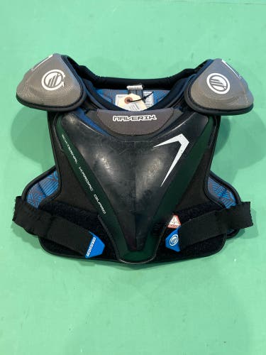 Large Youth Maverik Charger Shoulder Pads (Used)