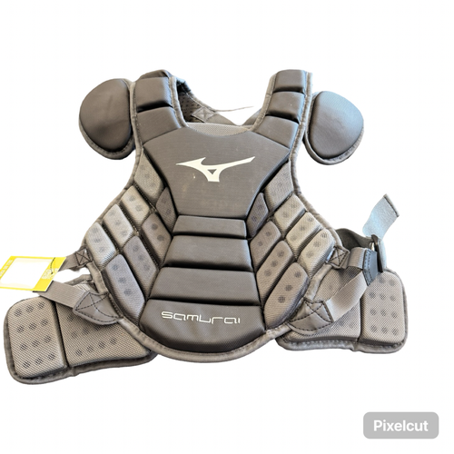 Used Mizuno SAMURAI Catchers Chest Protector Black Youth 10299-S000312317