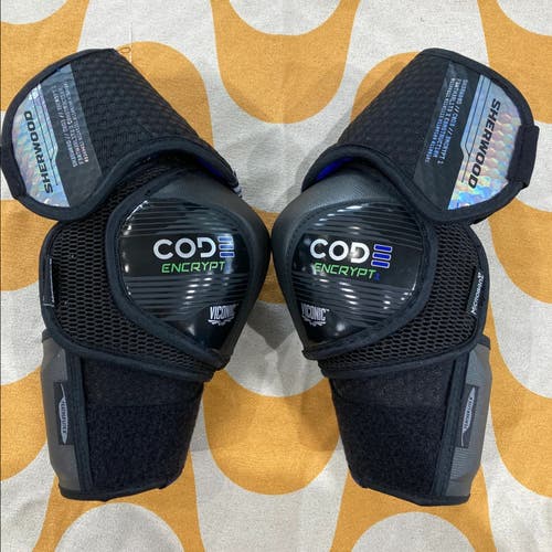 Senior Large Sher-Wood Code Encrypt 1 Elbow Pads (Used)