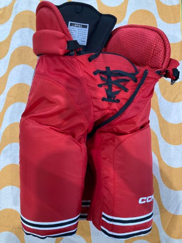 Red Senior Medium CCM HP45 Hockey Pants (Used)