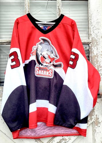 Bahrain Sharks SP Prototype Hockey Jersey 2010s Mens Large 31"L