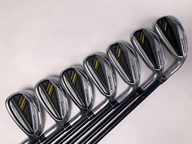 TaylorMade RocketBladez Iron Set 4-PW RocketFuel 65g Regular Graphite RH +1/2"