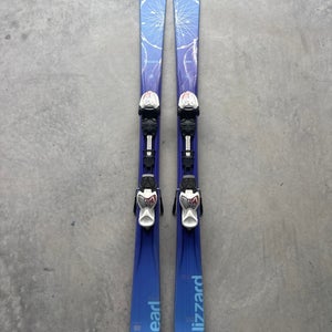 Kid's Blizzard  Pearl 139 cm Twin Tip Skis With IQ 7 Bindings (Used)