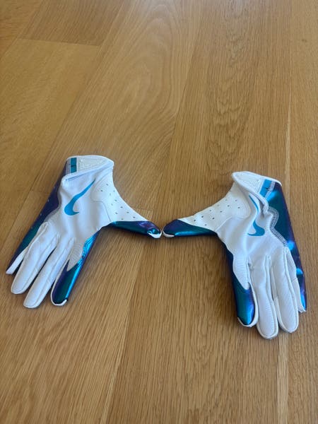 Medium Adult Nike Vapor jet 8.0 Gloves Iridescent (New