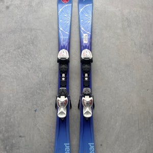 Kid's Blizzard Pearl 115 cm Skis With IQ 4.5 Bindings (Used)