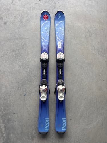 Kid's Blizzard Pearl 115 cm Skis With IQ 4.5 Bindings (Used)