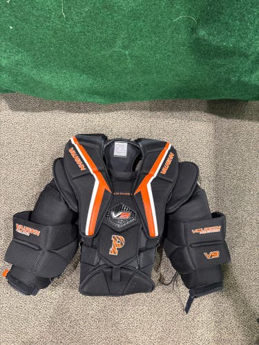 Princeton University Vaughn Velocity V9 Pro Carbon Goalie Chest Protector (Used) | Senior Small