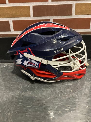 Used Medium Warrior Burn X Helmet | STONY BROOK PLAYER ISSUED