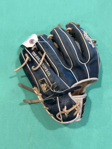 Used Rawlings Heart of the Hide Right Hand Throw Baseball Glove 11.5"
