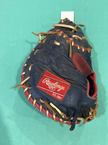 Rawlings Gold Glove Elite RH Catcher's Baseball Glove 32.5" (Used)
