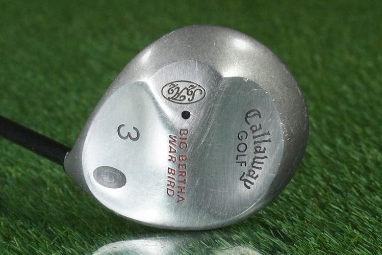 CALLAWAY BIG BERTHA WAR BIRD 3 WOOD S2H2 FAIRWAY RCH 96 SERIES REGULAR FLEX RH