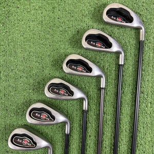 READ Callaway Big Bertha 2004 Iron Set 5-PW Graphite Regular Flex
