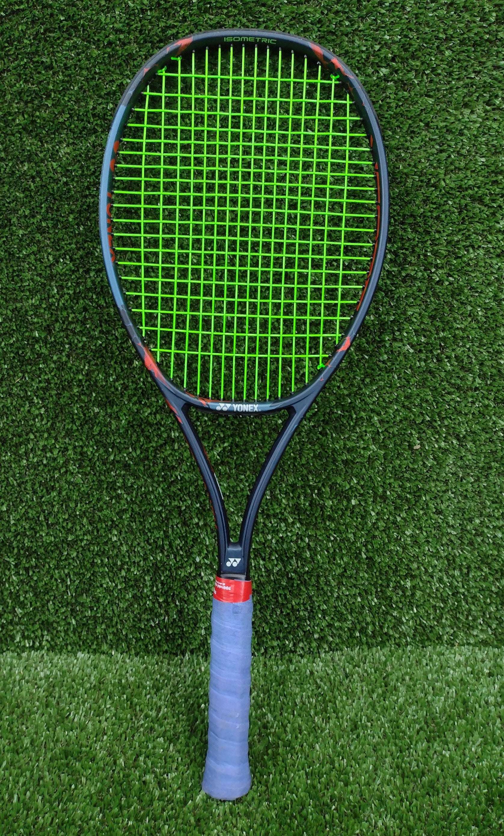 Yonex VCORE Pro 97H (330g) - 2018 Navy/Orange - Wawrinka Spec