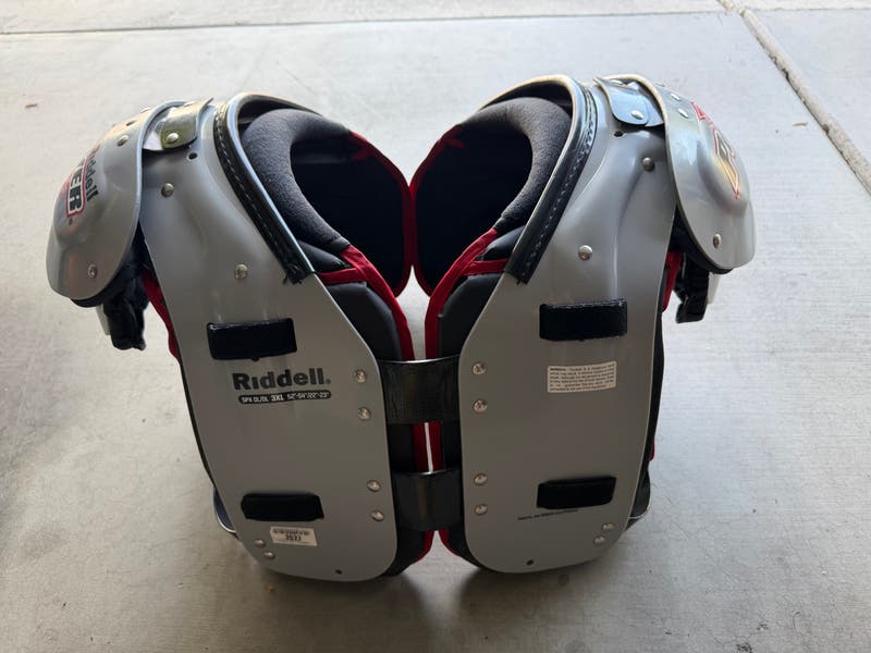XXL Adult Riddell Power SPX Shoulder Pads | SidelineSwap | Buy and