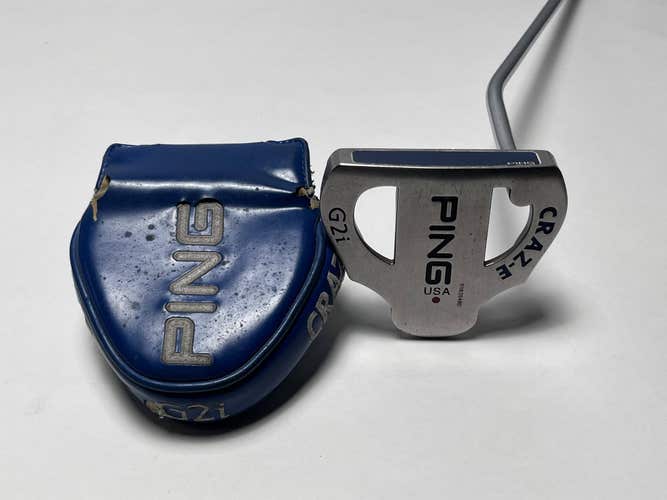 Ping G2i Craz-E Putter 34" Red Dot 1* Flat Mens RH HC