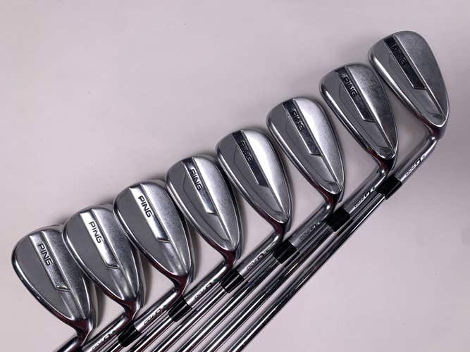 Ping G700 Iron Set 5-PW+GW+SW Green Dot 2* Up AWT 2.0 Regular RH +1/2''