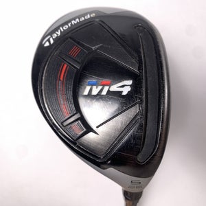 TaylorMade M4 5 Hybrid 25* Fujikura Atmos Red 5A Senior Graphite Mens RH