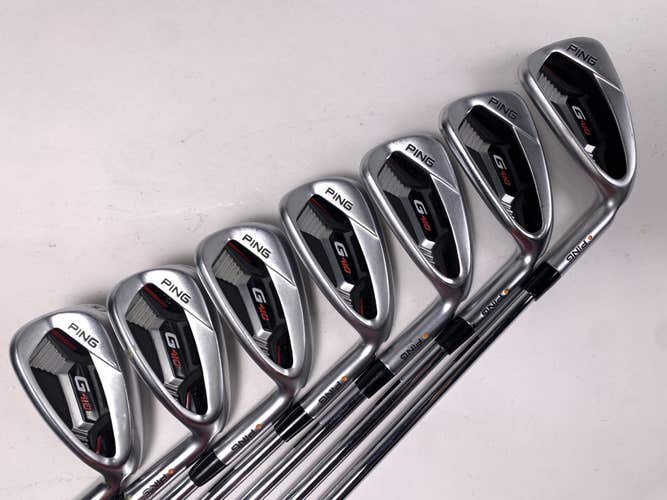 Ping G410 Iron Set 5-PW+GW Orange Dot 2* Flat NS Pro 1050GH Regular RH