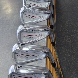 Used Bridgestone TOUR STAGE X BLADE 70S Mens Iron Set RH 5I-PW 11497-S000159686