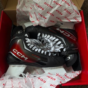 Black 2023 CCM JetSpeed FT680 Hockey Skates Wide Width 10.5 (New)