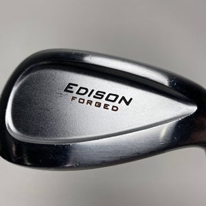 Edison Forged Gap Wedge GW 47* KBS Tour 120 Stiff Steel Mens RH Midsize Grip