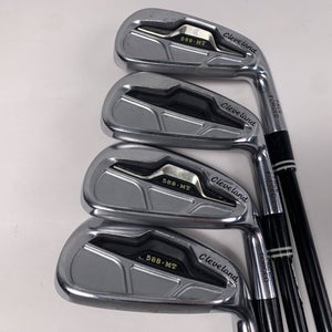 Cleveland 588 MT Iron Set 6-PW UST Mamiya Action Lite 55g Regular Mens RH- no 9i