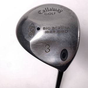 Callaway Big Bertha Warbird 3 Fairway Wood 15* RCH 96 Regular Graphite Mens RH