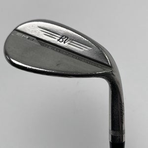 Titleist Vokey SM8 Brushed Steel Wedge 56* 12 Bounce D-Grind Wedge Steel Mens RH