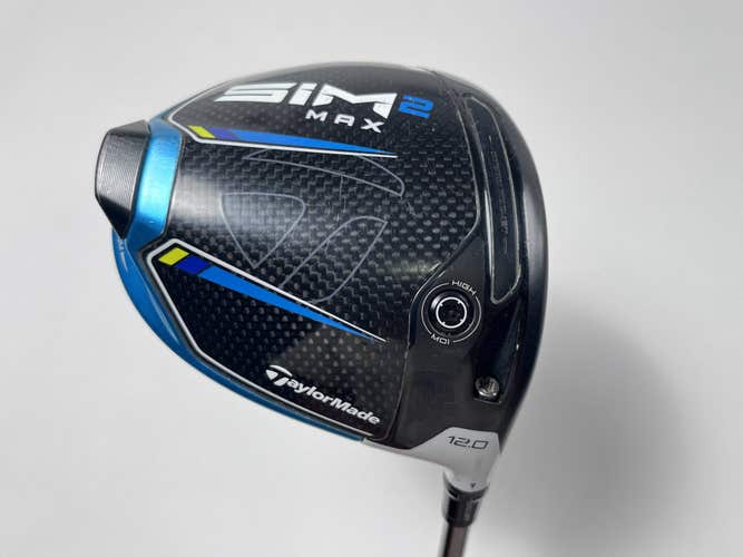 TaylorMade SIM2 MAX Driver 12* UST Mamiya Quantum 4F2 Senior RH