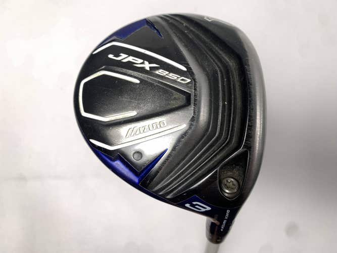 Mizuno JPX 850 3 Fairway Wood 15* Fujikura Motore 6.3 Stiff Graphite Mens RH