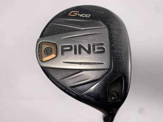 Ping G400 3 Fairway Wood 14.5* Matrix Ozik White Tie X4 55g Regular RH