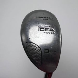 Adams Idea i-Wood 3 Hybrid 17* Regular Graphite Mens RH Midsize Grip