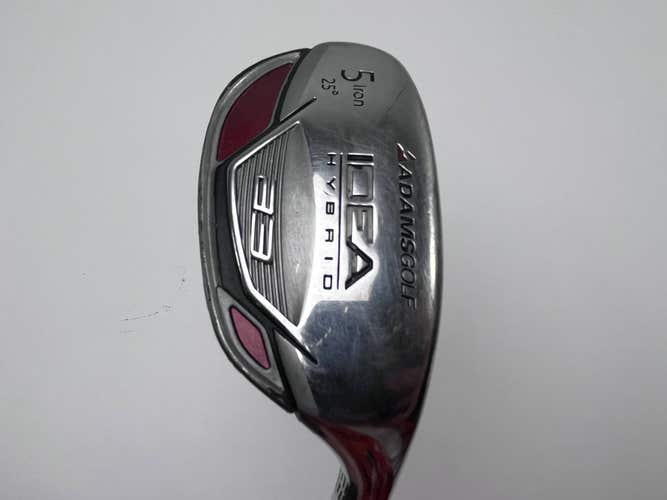 Adams Idea A3 Boxer 5 Hybrid 25* Grafalloy ProLaunch Red Regular RH