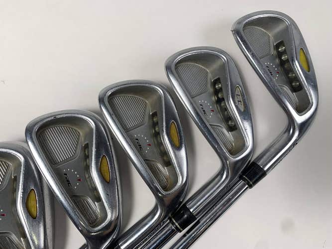 TaylorMade Rac LT 2005 Iron Set 4-PW T-Step Professional 110g Stiff RH