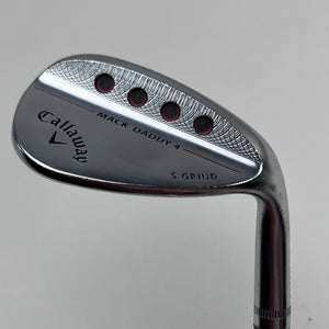 Callaway Mack Daddy 4 Chrome Sand Wedge SW 56* 10S SteelFiber i80 Reg RH -1''