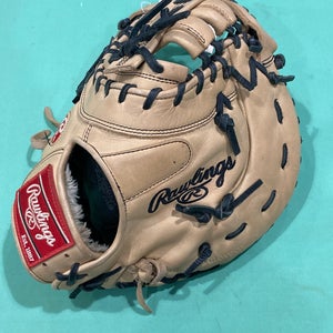 Used Rawlings Gold Glove Elite Left Hand Throw First Base Baseball Glove 13"