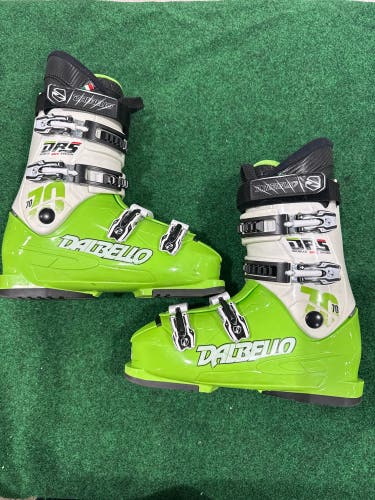 Kid's Dalbello DRS 70 Racing Ski Boots (Used) | Mondo 25.5 (300mm)