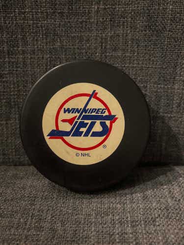 Vintage - New Winnipeg Jets NHL Official Hockey Game Puck