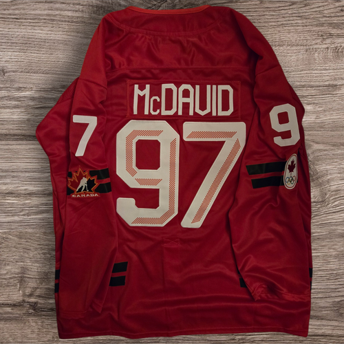 Team Canada Olympic McDavid Hockey Jersey