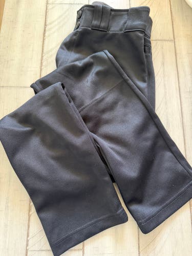 Black Youth Large Easton baseball Pants (Used)