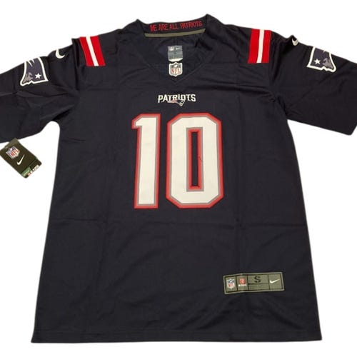 New England Patriots Drake Maye Football Jersey
