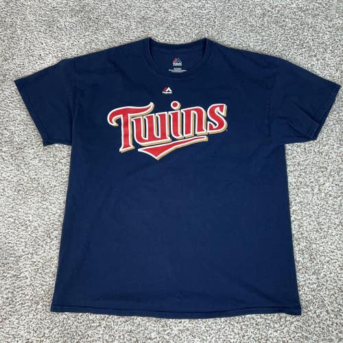 Minnesota Twins Shirt Mens XL Blue MLB Baseball Eddie Rosario 20 T Shirt Tee