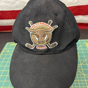 SF BULLS ECHL Strapback hat 2014 vintage San Francisco bulls