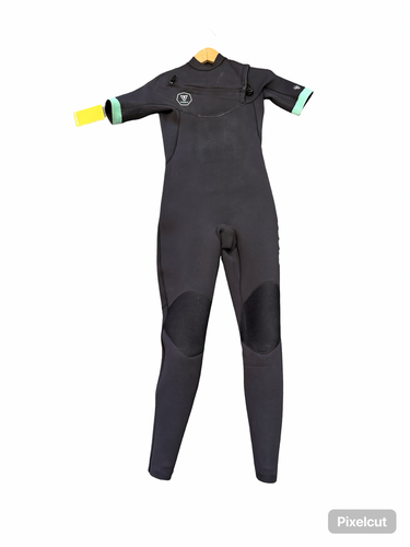 Used VISSLA 2/2 Junior Spring Suit Black JR 14 10299-S000311464