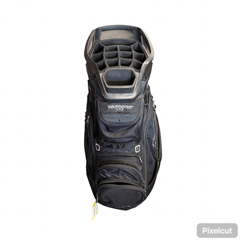 Used Sun Mountain C130 Mens Cart Bag Black 10299-S000312138