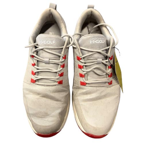 Used Sketchers Mens Golf Shoes Grey Senior 9 10299-S000309644